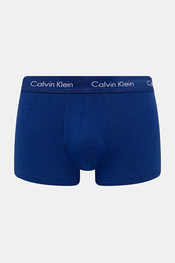 Calvin Klein Underwear boxerky bavlnené s elastanom 3-pak modrá 0000U2664G