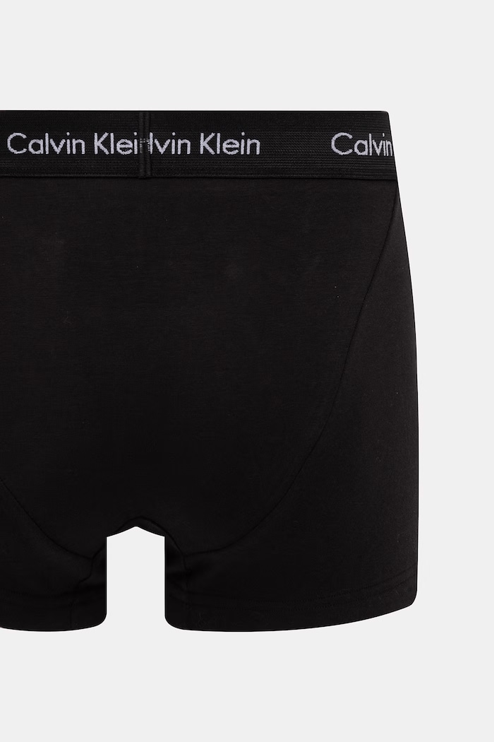 Calvin Klein Underwear boxerky pánske bavlnené s elastanom 3-pak 0000U2664G modrá