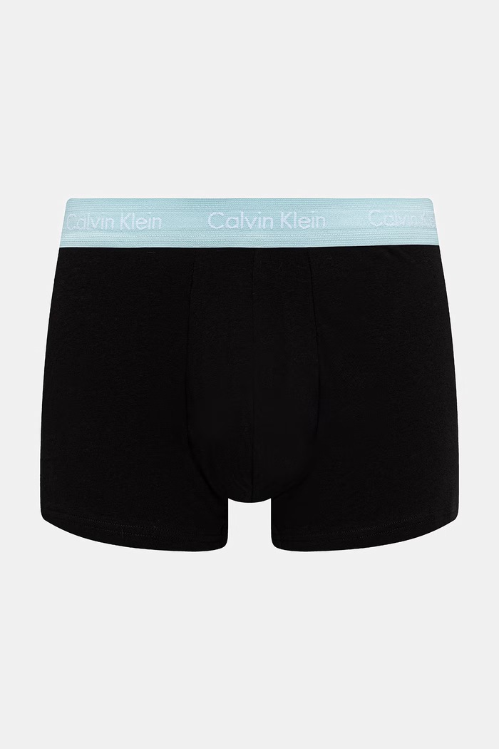 Calvin Klein Underwear boxeri pentru bărbați, din bumbac cu elastan pachet de 3 0000U2664G negru AA00