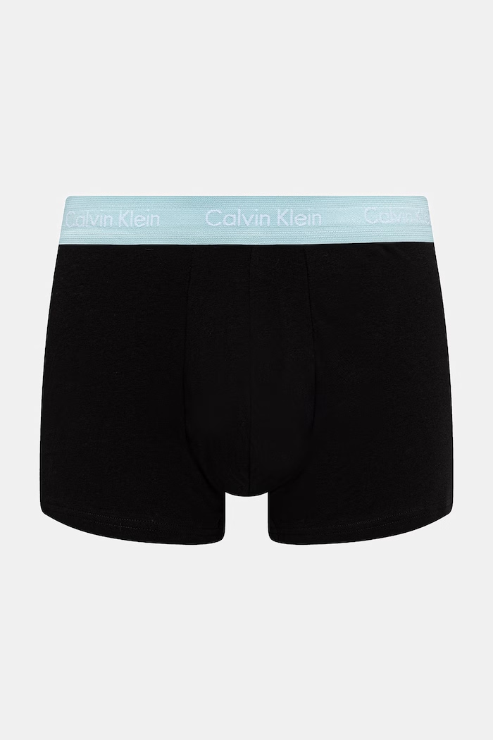 Calvin Klein Underwear boxeri pentru bărbați, din bumbac cu elastan pachet de 3 0000U2664G negru AA00