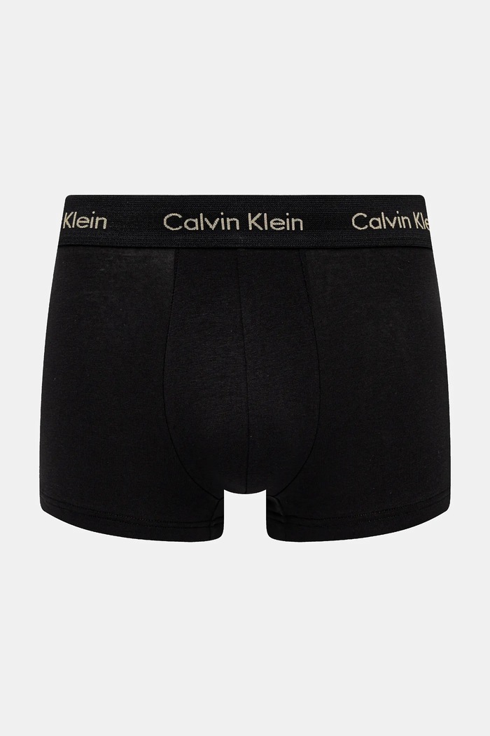 Calvin Klein Underwear bokserki męskie bawełniane z elastanem 3-pack 0000U2664G czarny AA00