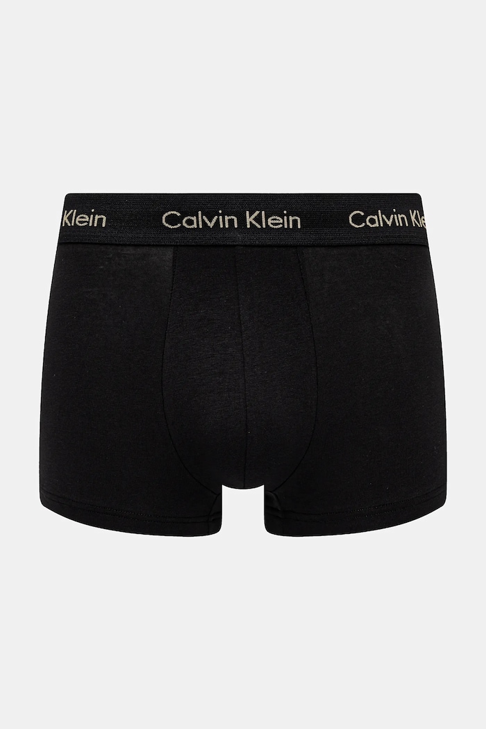 Calvin Klein Underwear bokserki męskie bawełniane z elastanem 3-pack 0000U2664G czarny AA00