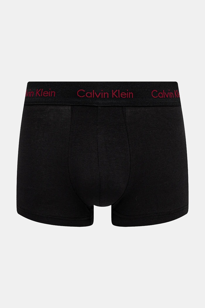Calvin Klein Underwear bokserki męskie bawełniane z elastanem 3-pack czarny 0000U2664G