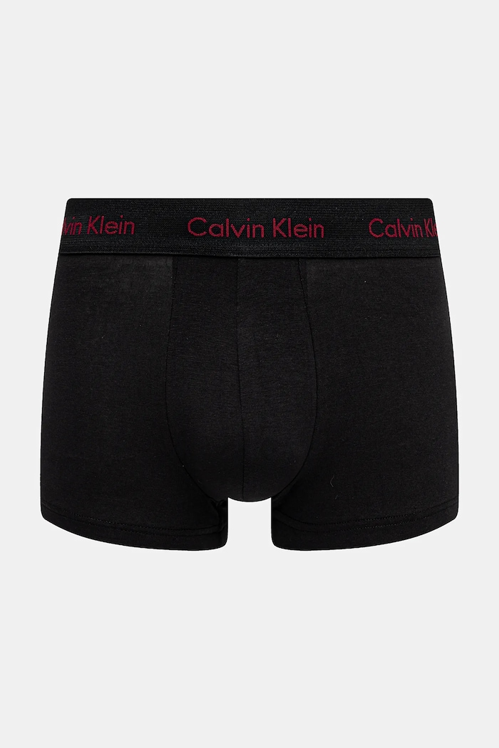 Calvin Klein Underwear bokserki męskie bawełniane z elastanem 3-pack czarny 0000U2664G