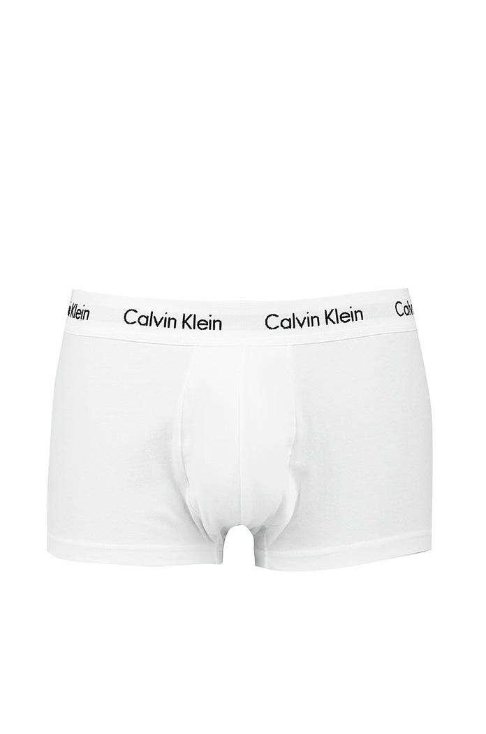 Calvin Klein boxeralsó férfi pamut elasztánnal 3-as csomag elasztikus boxeralsó fehér 0000U2664G
