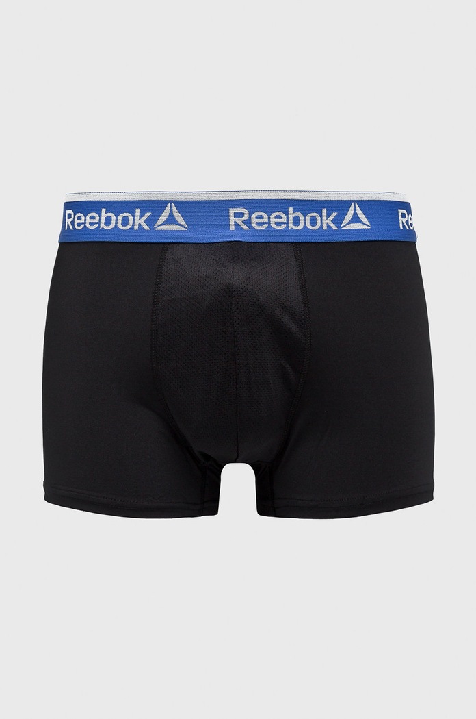 Reebok - Boxerky (3 -pak) F8152 priliehavé boxerky čierna F8152