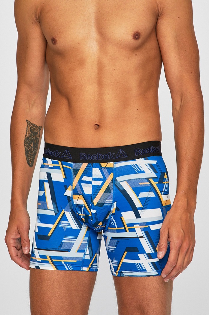 Reebok - Bokserki (2-pack) F8156 bokserki dopasowane czarny F8156
