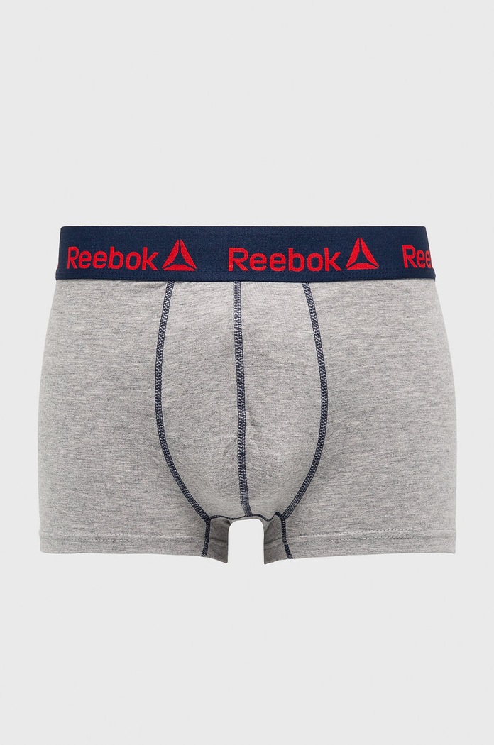 Reebok - Boxerky (2 pack) F8164 přiléhavé boxerky šedá F8164