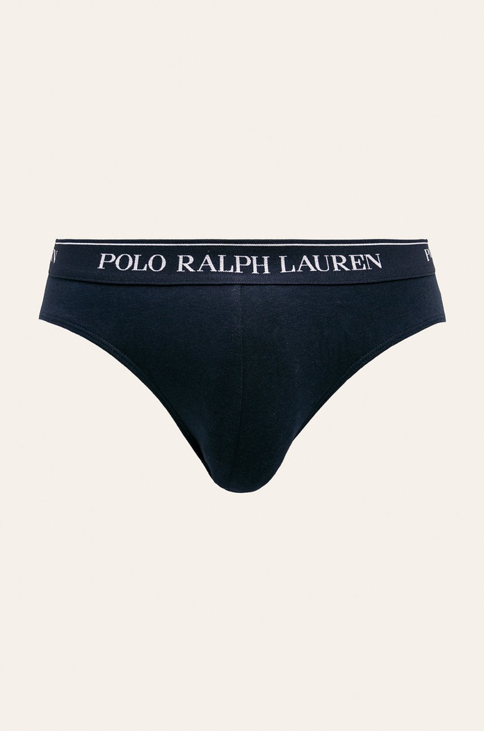 Polo Ralph Lauren - Slipy (3-pak) modrá 714513423009