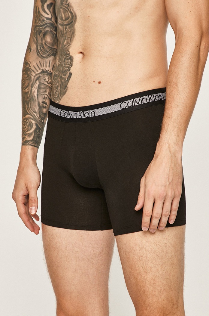 Ruházat Calvin Klein Underwear - Boxeralsó (3 darab) 000NB1798A fekete