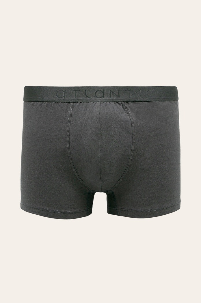Atlantic - Boxerky přiléhavé boxerky šedá BMH.018