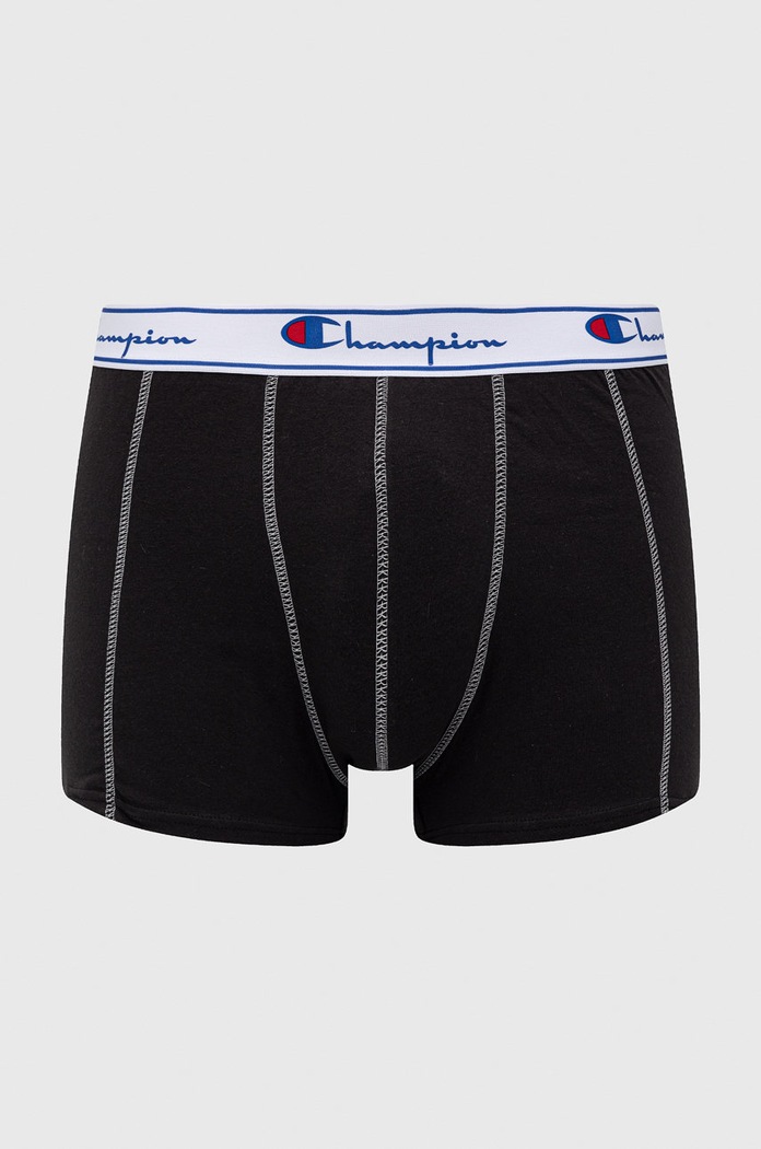 Champion - Bokserki (2 pack) Y081T dzianina czarny Y081T