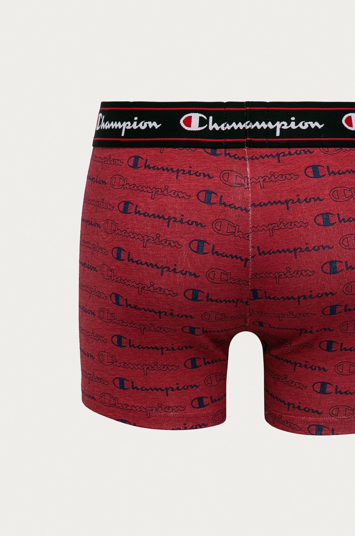 Champion - Bokserki Y08QX Y08QX czerwony AA00