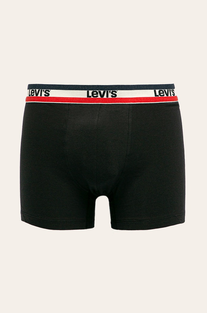 Levi's - Bokserki (2-pack) dzianina czarny 37149.0204