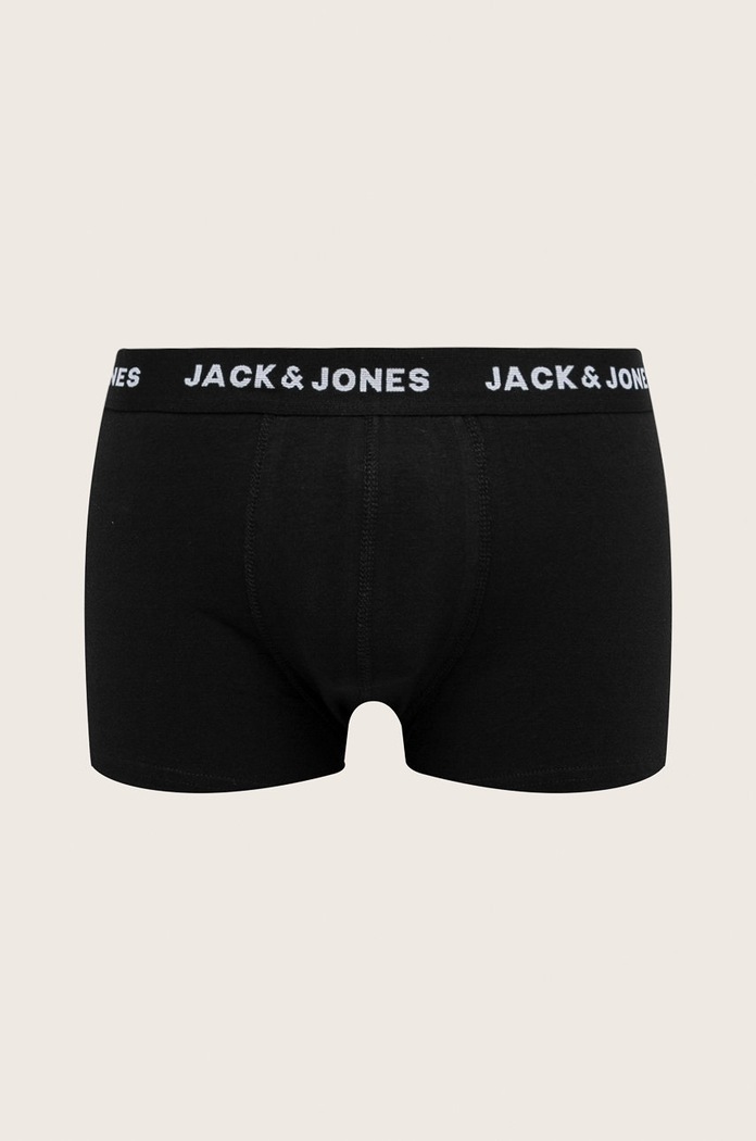 Jack & Jones - Boxerky (5-pack) pletenina černá 12142342