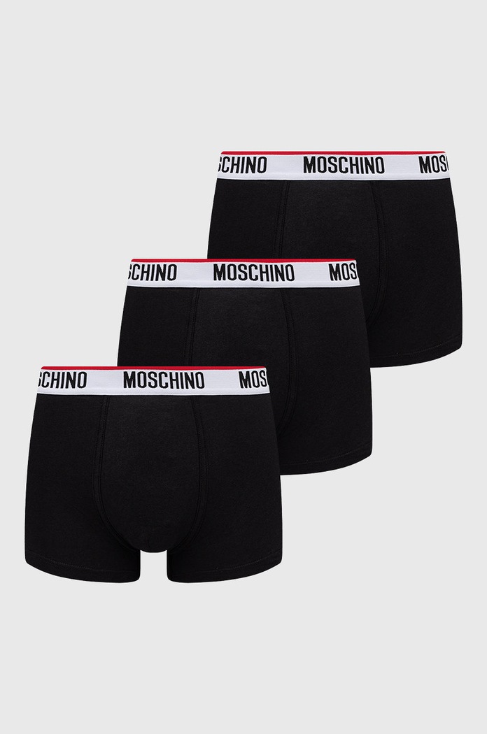 Moschino Underwear Bokserki (3-pack) czarny 4706.5670