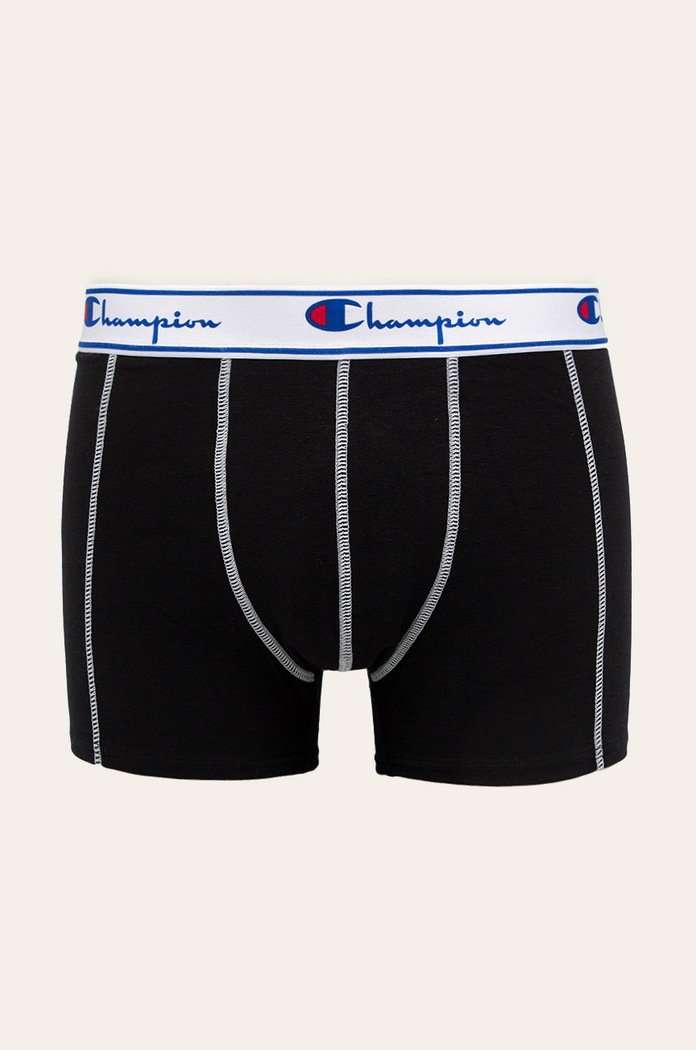 Champion - Boxerky (3-pack) Y081T.3P pletenina černá Y081T.3P
