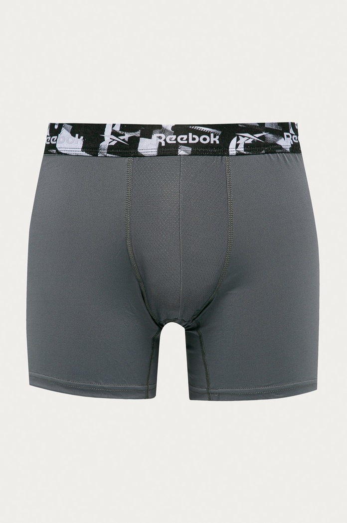 Bokserki (3-pack) U5.F8279 Reebok U5.F8279 czarny