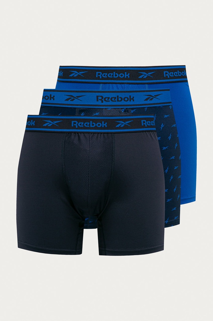 Reebok - Bokserki (3-PACK) U5.F8281 dzianina granatowy U5.F8281