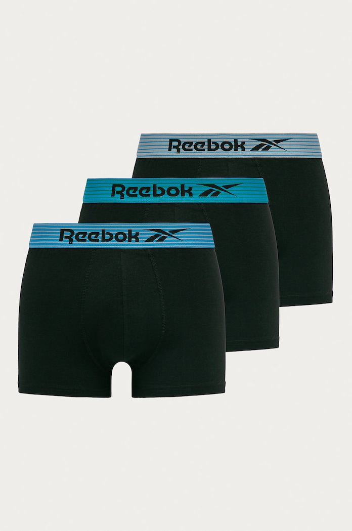Reebok - Boxerky (3-pak) U5.F8287 pletenina čierna U5.F8287