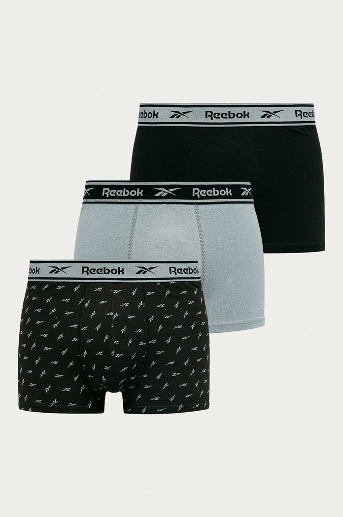 Reebok - Bokserki (3-pack) U5.F8296 dzianina czarny U5.F8296