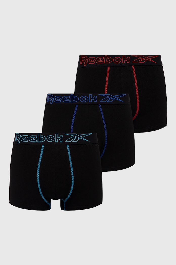 Reebok Bokserki (3-pack) F8319 dzianina czarny F8319
