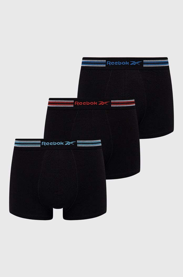 Boxerky Reebok F8322 pletenina čierna F8322