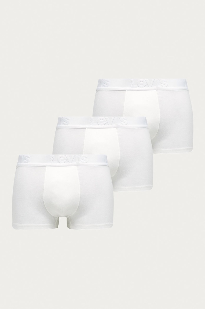 Levi's - Bokserki Premium (3-pack) dzianina biały 37149.0298