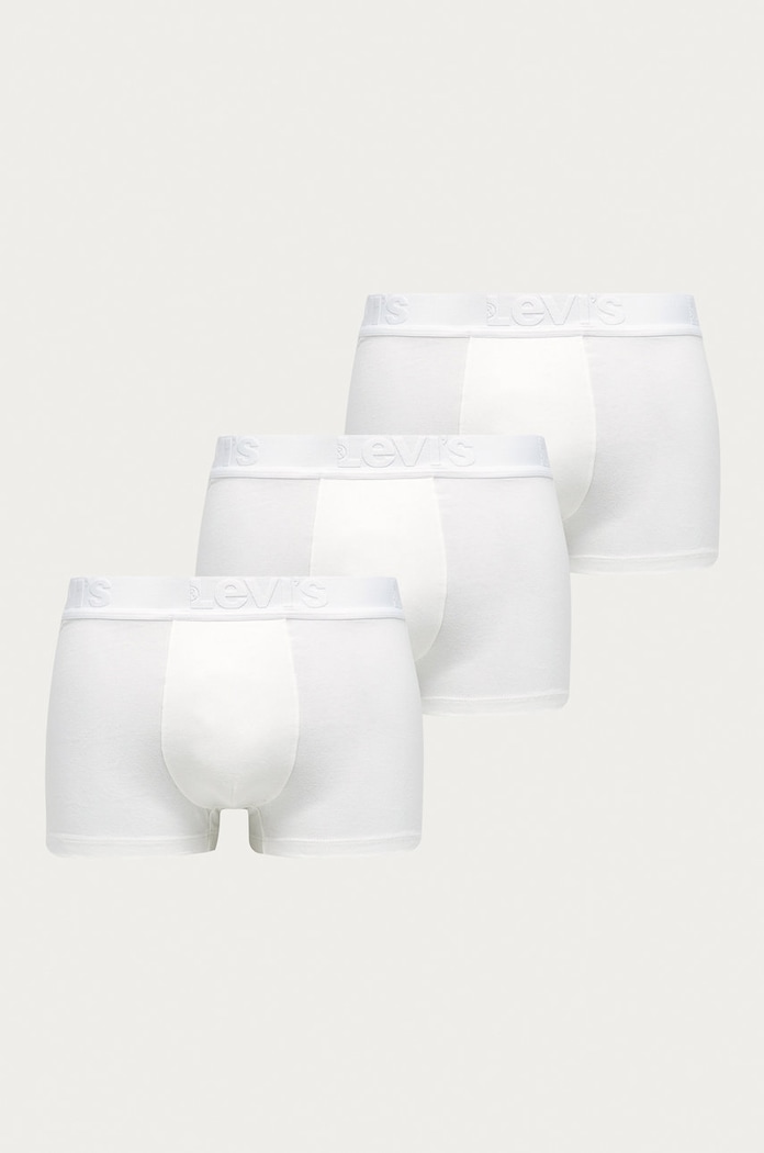 Levi's - Bokserki Premium (3-pack) dzianina biały 37149.0298