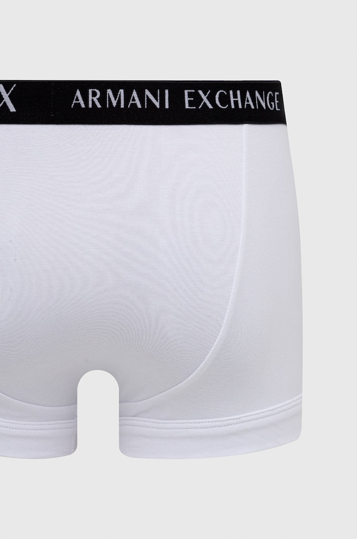 Boxerky Armani Exchange (2-pak) 956001.CC282 bílá AA00