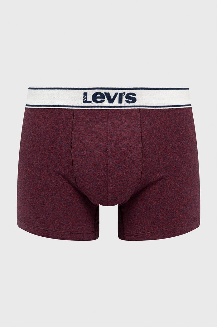 Boxerky Levi's 37149.0401 burgundské AA00