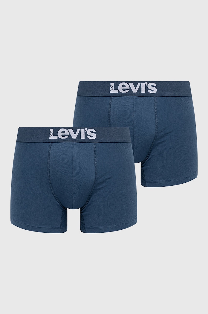 Levi's Bokserki (2-pack) dzianina granatowy 37149.0405