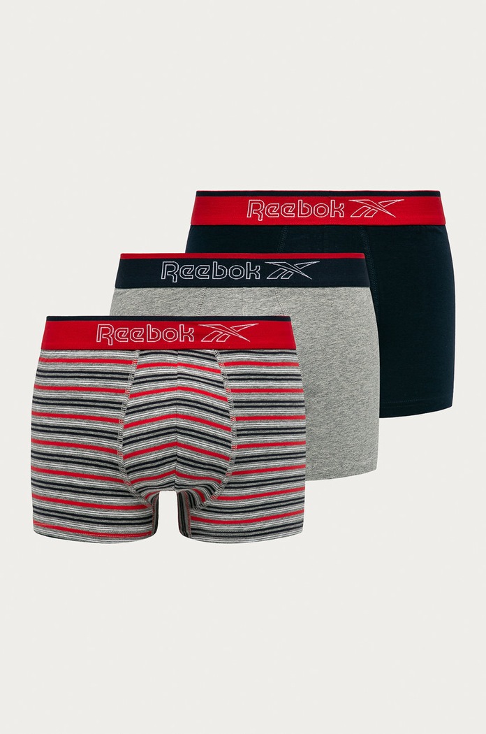 Reebok - Boxerky (3-pack) U5.F8295 pletenina vícebarevná U5.F8295