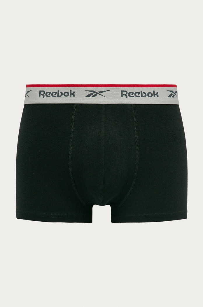 Reebok - Μποξεράκια (3-pack) εφαρμοστό σορτς μπόξερ μαύρο U5.C8266