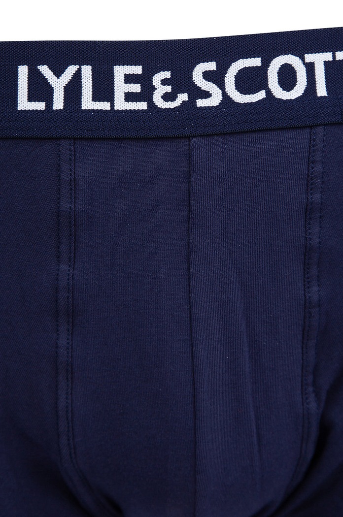 Odzież Lyle & Scott Bokserki BARCLAY (3-PACK) BARCLAY.158 granatowy