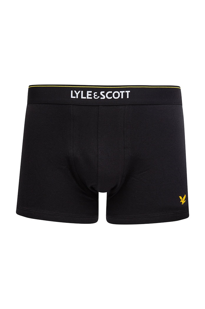 Lyle & Scott Bokserki (3-pack) FERGUS.035 czarny AA00