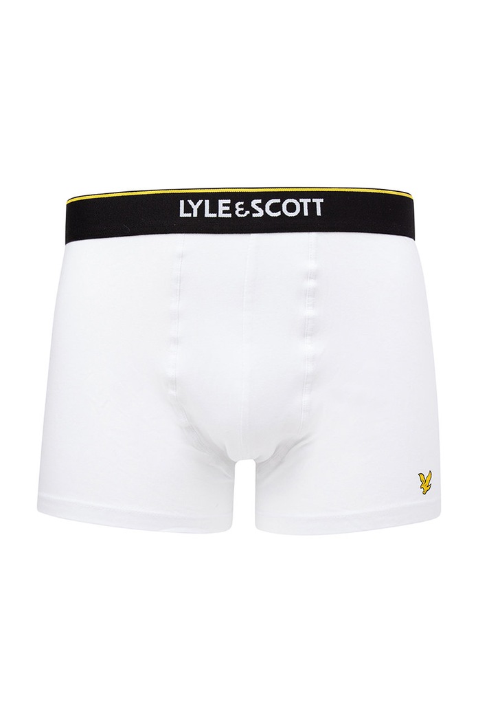 Lyle & Scott Bokserki (3-PACK) FERGUS.037 biały AA00