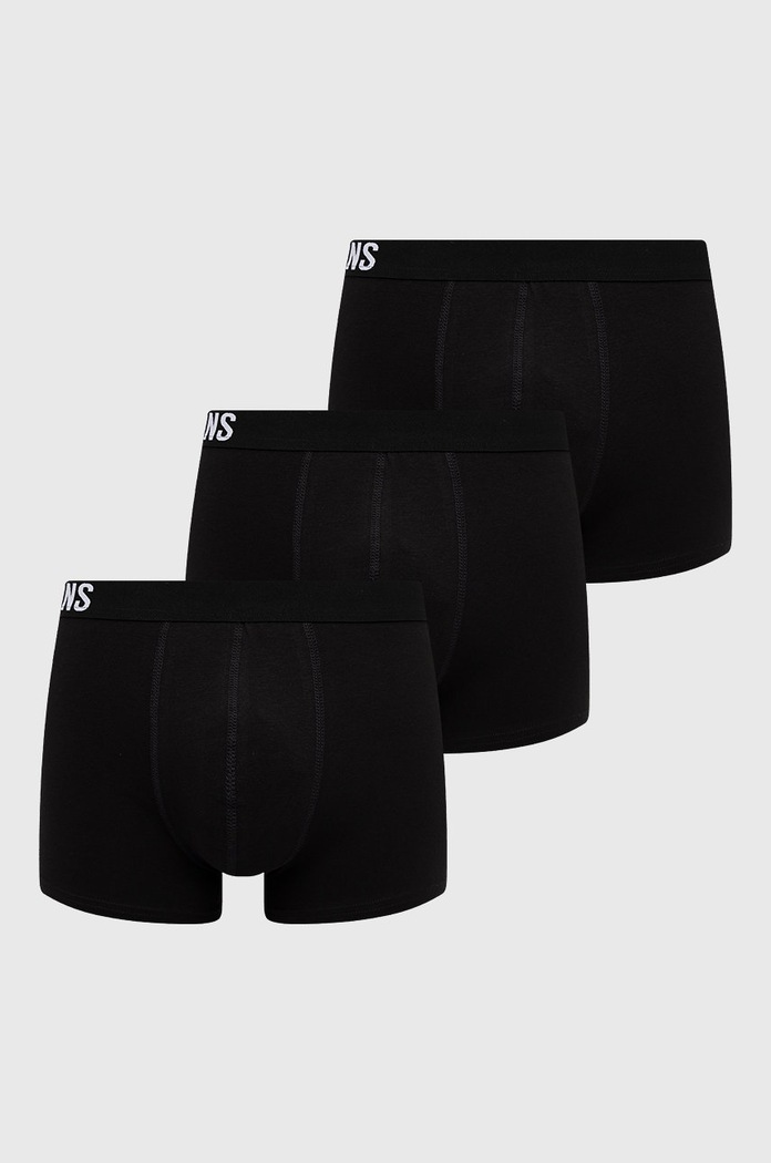 Only & Sons Bokserki (3-pack) dzianina czarny 22021058