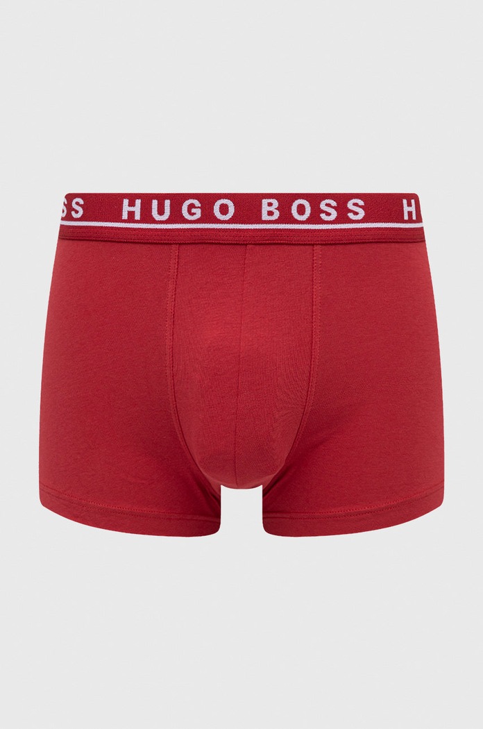 Boxerky BOSS (3-pak) 50325403.NOS červená AA00