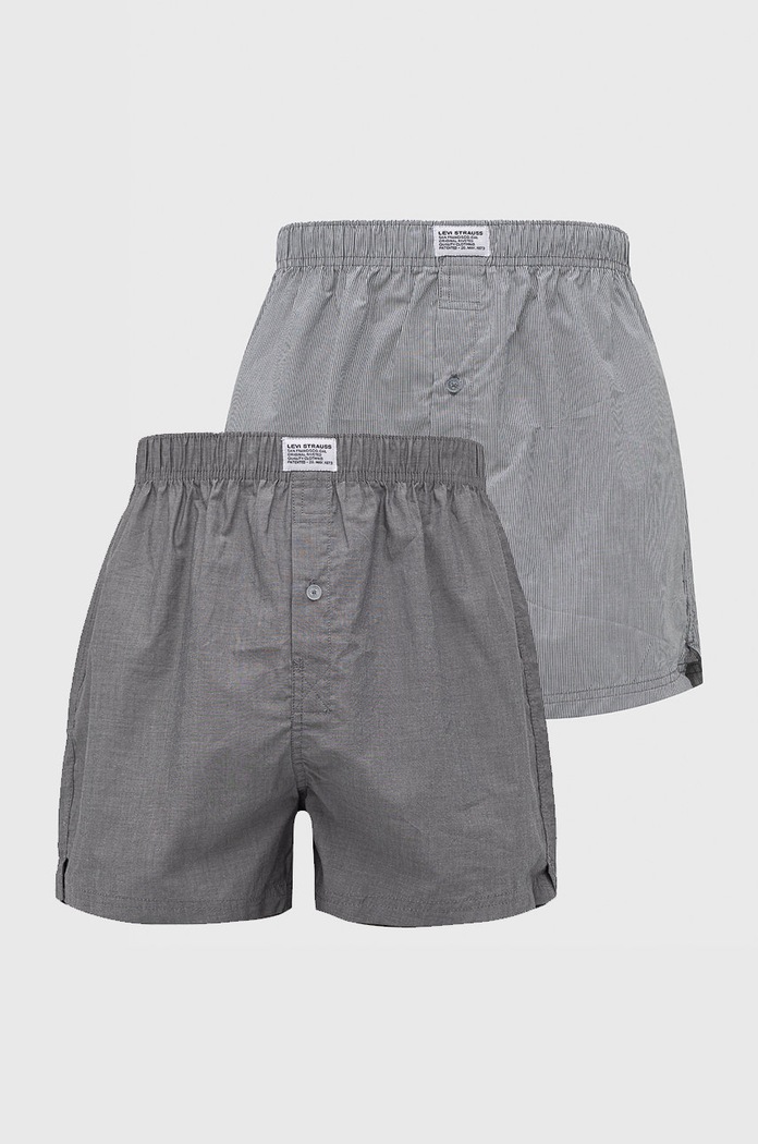 Boxerky Levi's bavlna sivá 37149.0626