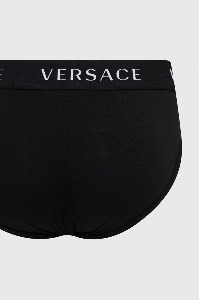 Odzież Versace slipy (2-pack) AU04019.NOS czarny