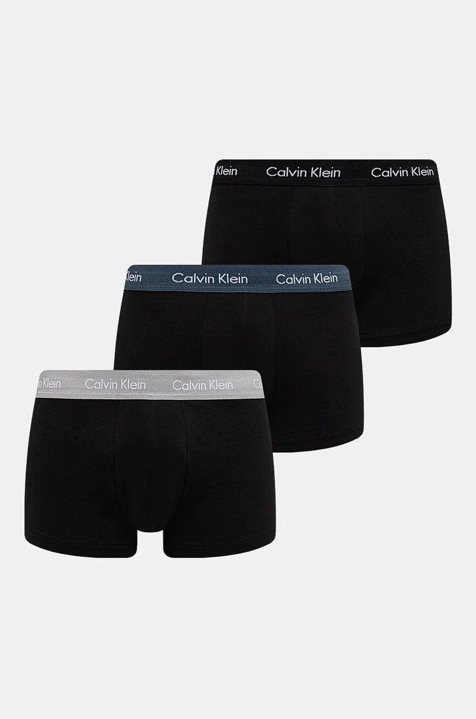 Boxerky Calvin Klein Underwear 3-pak jednofarebný čierna 0000U2664G.NOS