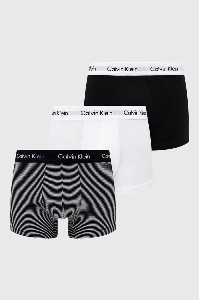 Calvin Klein Underwear boxeri 3-pack uni alb 0000U2664G.NOS