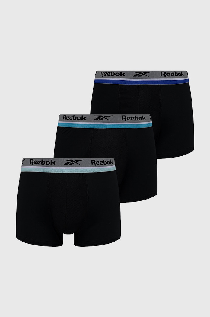 Reebok Bokserki (3-pack) U5.F8341 dzianina czarny U5.F8341
