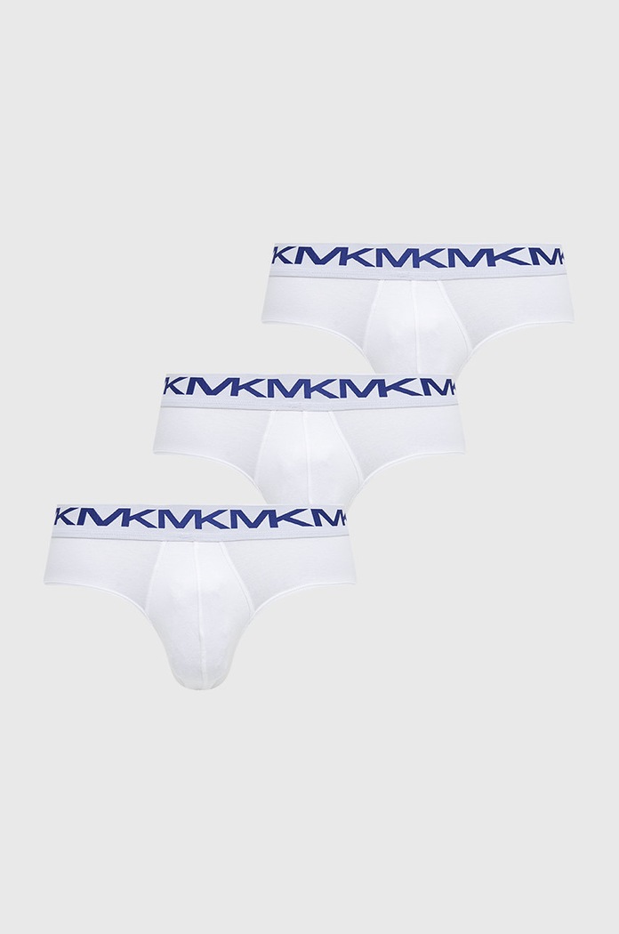 MICHAEL Michael Kors σλιπ (3-pack) πλεκτό ύφασμα λευκό 6BR1L10033