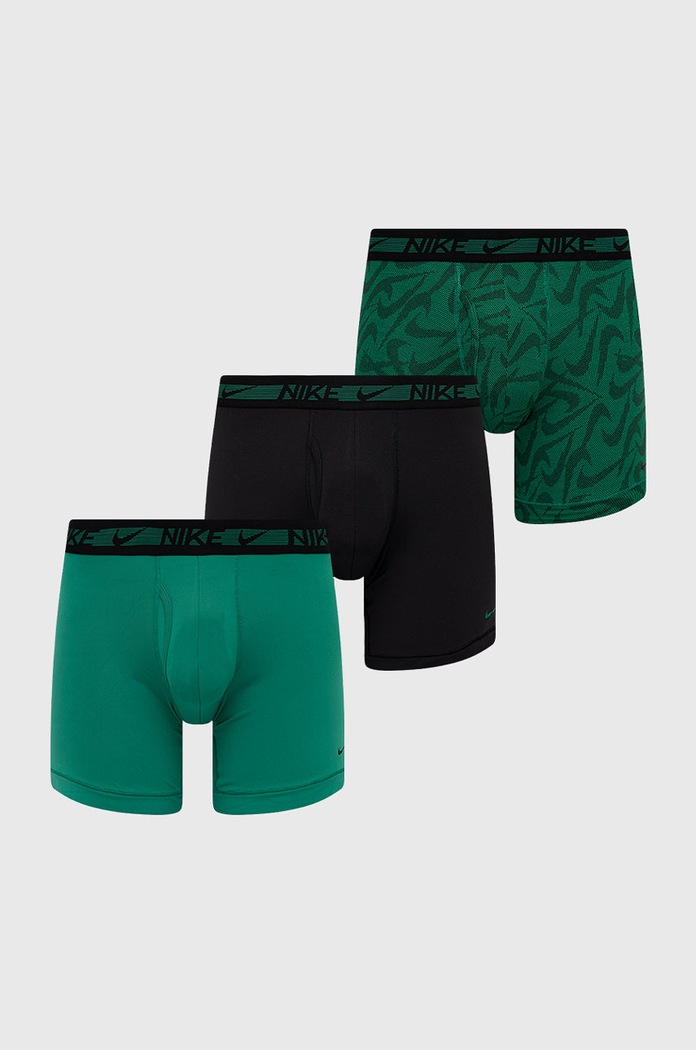 Nike bokserki (3-pack) dzianina zielony KE1153
