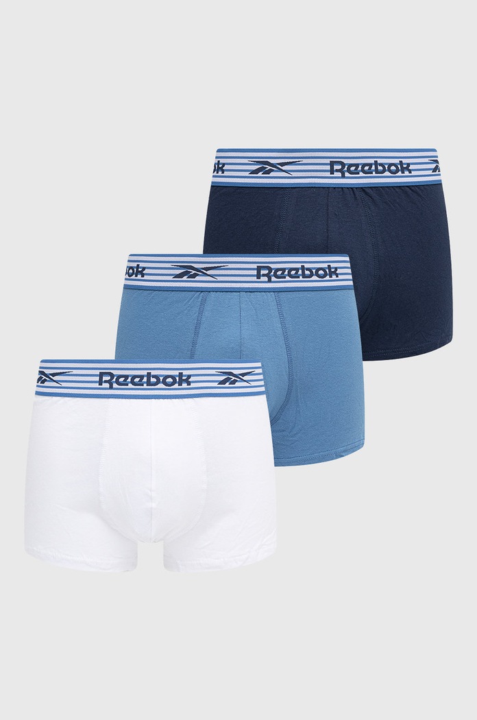 Reebok boxeralsó F8393 (3 db) sima kék F8393