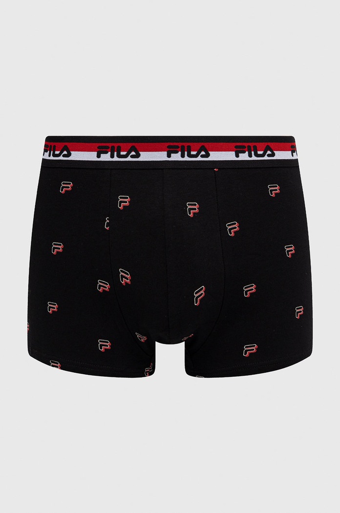Boxerky Fila pletenina černá FU5149