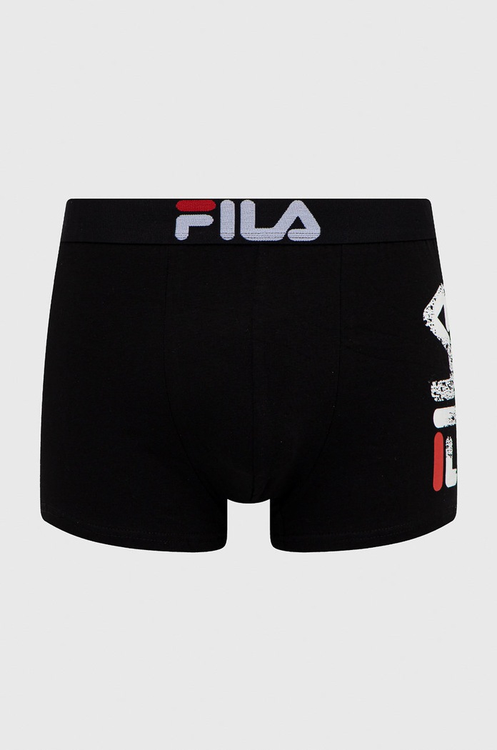 Boxerky Fila pletenina čierna FU5161
