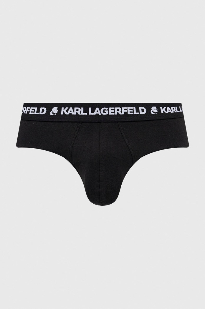 Odjeća Slip gaćice Karl Lagerfeld 225M2102 crna